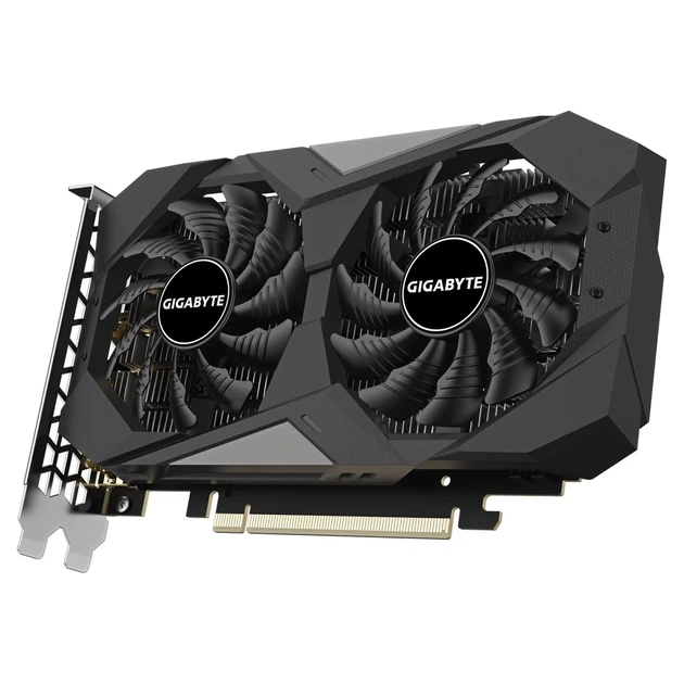 Відеокарта GIGABYTE Nvidia GeForce RTX 3050 6Gb WINDFORCE OC V2 (GV-N3050WF2OCV2-6GD) - Фото 4 Відеокарта GIGABYTE Nvidia GeForce RTX 3050 6Gb WINDFORCE OC V2 (GV-N3050WF2OCV2-6GD) - зображення 4