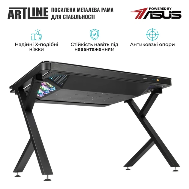 Комп'ютер в столі ARTLINE Overlord DESK Windows 11 Pro (DESKv10Win) - Фото 8 Комп'ютер в столі ARTLINE Overlord DESK Windows 11 Pro (DESKv10Win) - изображение 8