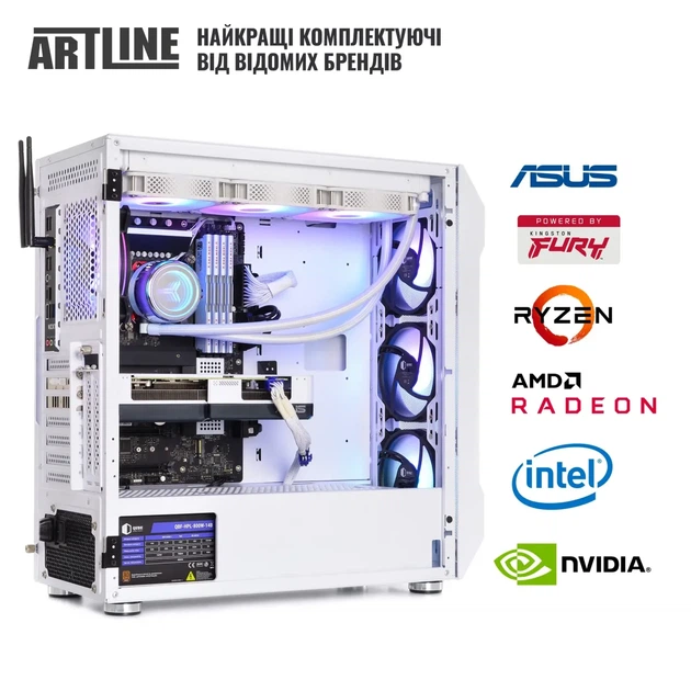 Комп'ютер ARTLINE Gaming X98WHITE (X98WHITEv79) - изображение 6