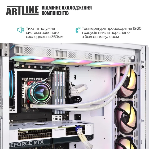 Комп'ютер ARTLINE Gaming X98WHITE (X98WHITEv79) - изображение 7
