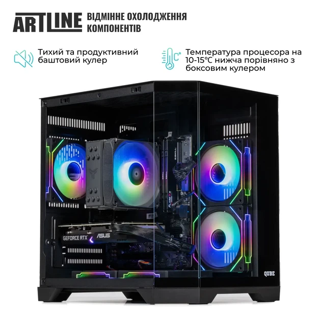 Комп'ютер ARTLINE Gaming X63 Windows 11 Home (X63v40Win) - Фото 5 Комп'ютер ARTLINE Gaming X63 Windows 11 Home (X63v40Win) - изображение 5