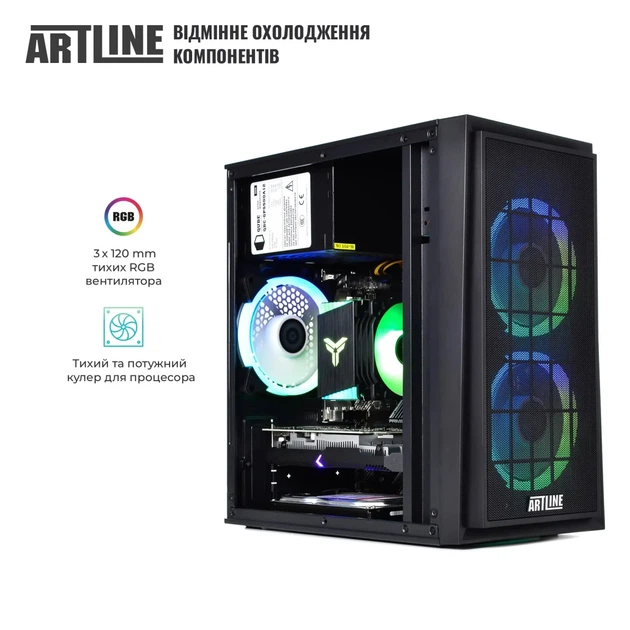 Комп'ютер ARTLINE Gaming X43 Windows 11 Home (X43v41Win) - зображення 4