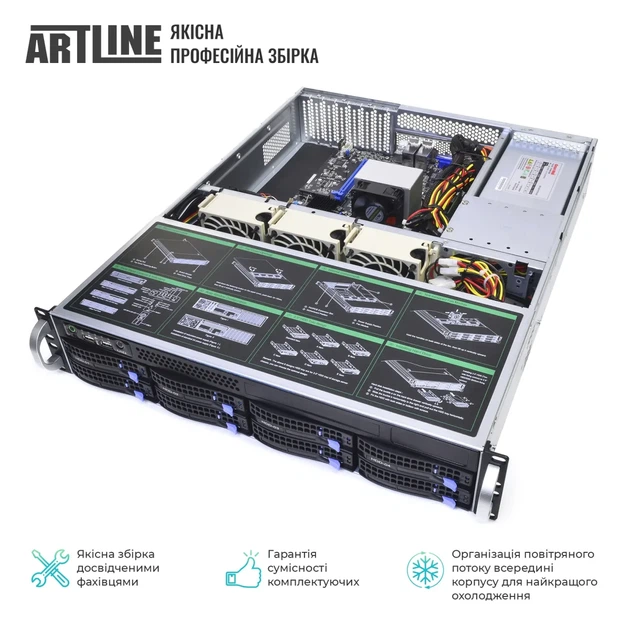 Сервер ARTLINE Business R36 (R36v34) - Фото 6 Сервер ARTLINE Business R36 (R36v34) - изображение 6