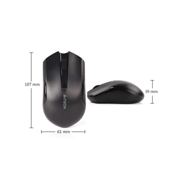 Мишка A4Tech G3-200NS Black - Фото 6 Мишка A4Tech G3-200NS Black - зображення 6