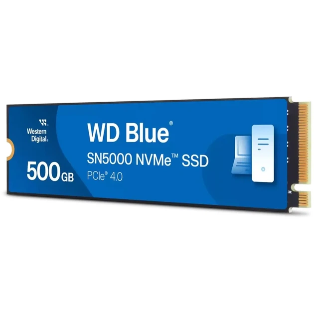 SSD WD Blue SN5000 1TB M.2 2280 NVME PCIe 4.0 x4 (WDS100T4B0E) - изображение 2