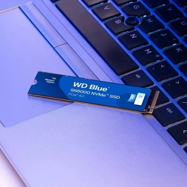 SSD WD Blue SN5000 1TB M.2 2280 NVME PCIe 4.0 x4 (WDS100T4B0E) - изображение 3