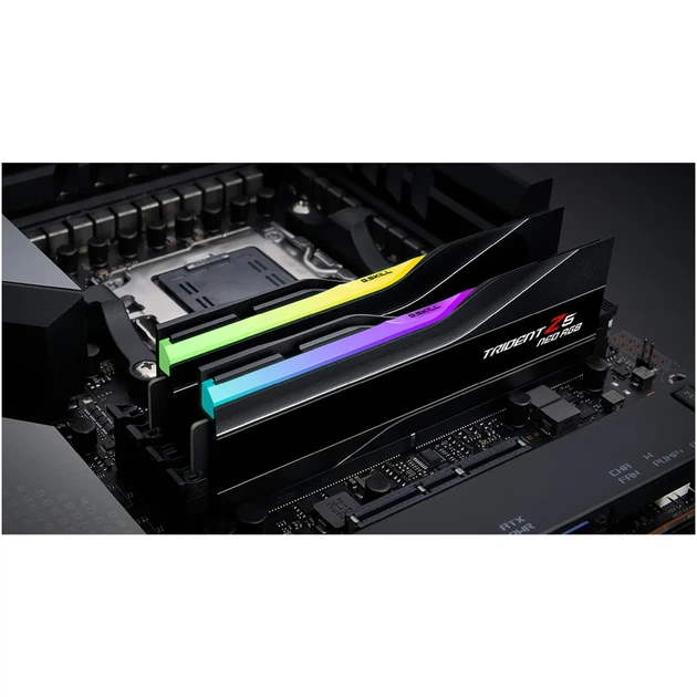 Модуль пам'яті G.Skill Trident Z5 Neo RGB DDR5-6000 CL36-44-44-96 1.25V 256GB (4x64GB) AMD EXPO - зображення 6