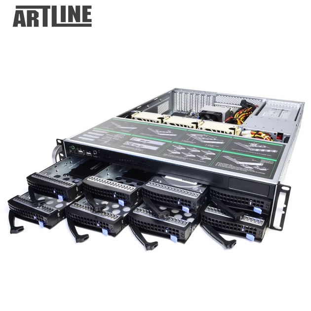 Сервер ARTLINE Business R37 (R37v73) - Фото 9 Сервер ARTLINE Business R37 (R37v73) - изображение 9