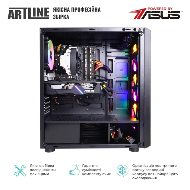 Персональний комп'ютер ARTLINE Gaming X36 (X36v25) - изображение 8