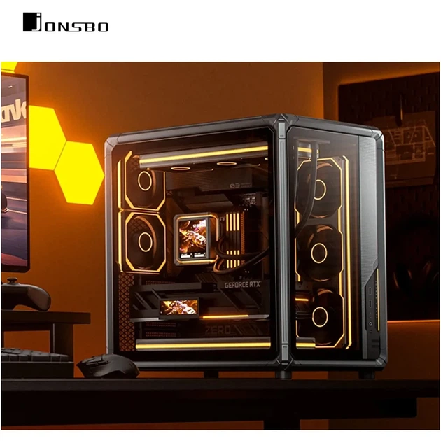 Корпус JONSBO X400 Gray - зображення 7