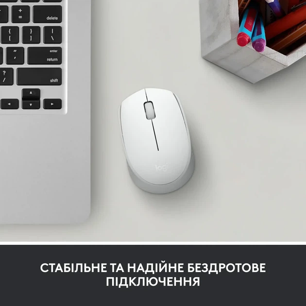 Мишка Logitech M171 White (910-006867) - Фото 2 Мишка Logitech M171 White (910-006867) - изображение 2
