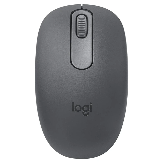 Мишка Logitech M196 Bluetooth Graphite (910-007459) - Фото 1 Мишка Logitech M196 Bluetooth Graphite (910-007459) - зображення 1