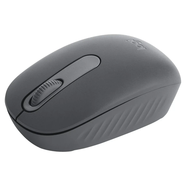 Мишка Logitech M196 Bluetooth Graphite (910-007459) - Фото 2 Мишка Logitech M196 Bluetooth Graphite (910-007459) - зображення 2