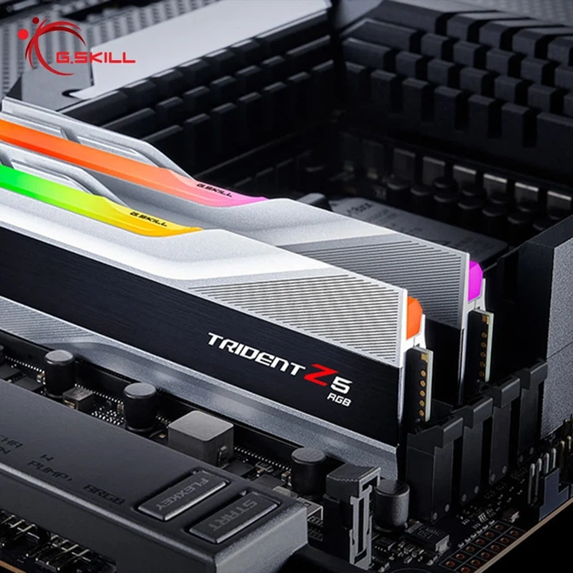Модуль пам'яті G.Skill Trident Z5 RGB Silver DDR5-6000 32GB (2x16GB) CL36-36-36-96 1.35V - изображение 7