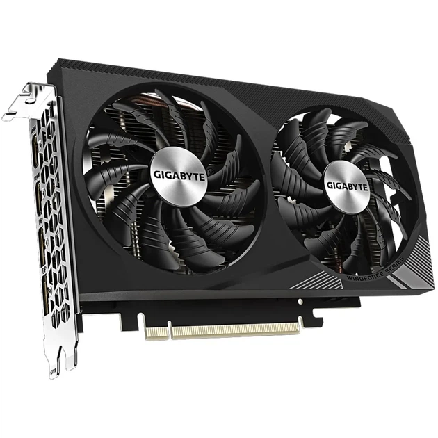 Відеокарта GIGABYTE Nvidia GeForce RTX 3050 WINDFORCE OC V2 8 GB (GV-N3050WF2OCV2-8GD) - зображення 2