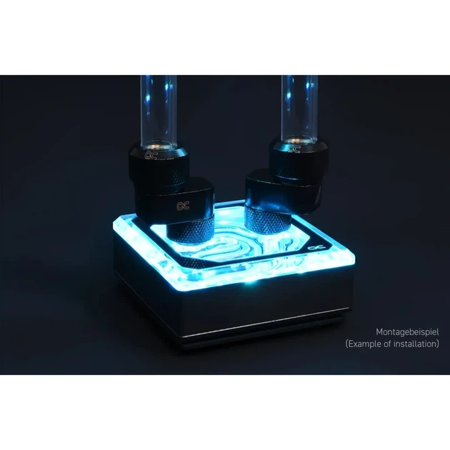 Фітинг Alphacool Eiszapfen 16mm off set fitting rotatable - black - изображение 3