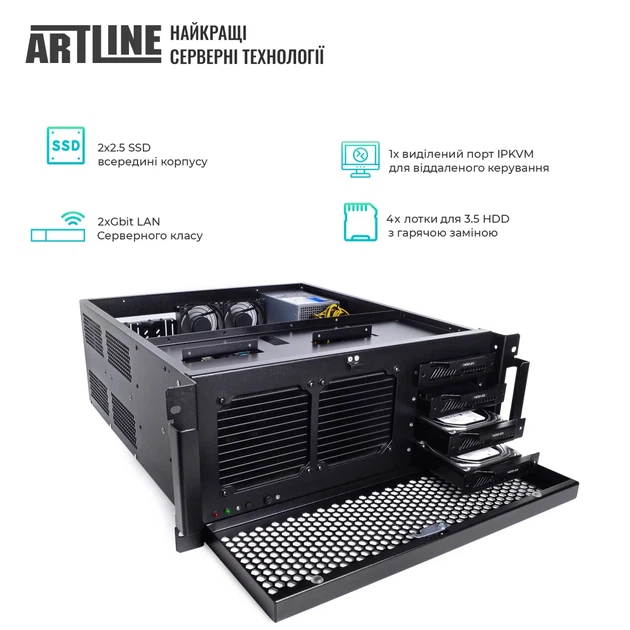 Сервер ARTLINE Business R61 (R61v01) - изображение 2