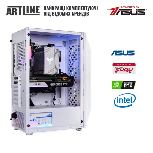 Персональний комп'ютер ARTLINE Gaming X53WHITE (X53WHITEv32Win) - изображение 6