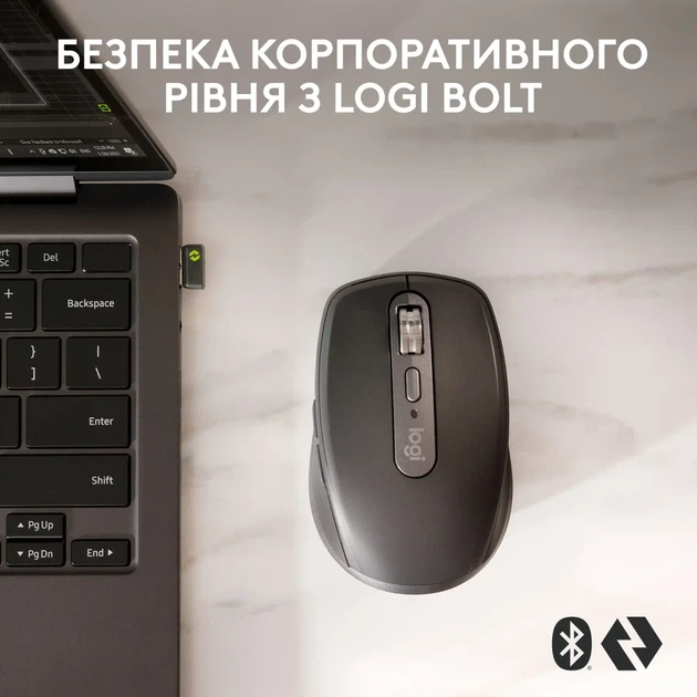 Мишка Logitech MX Anywhere 3S Graphite (910-006958) - изображение 2
