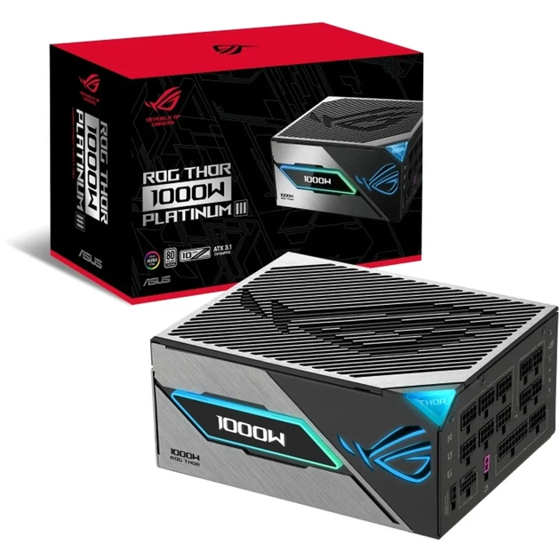 Блок живлення ASUS ROG THOR 1000W 80+ Platinum (ROG-THOR-1000P3-GAMING) - Фото 9 Блок живлення ASUS ROG THOR 1000W 80+ Platinum (ROG-THOR-1000P3-GAMING) - изображение 9