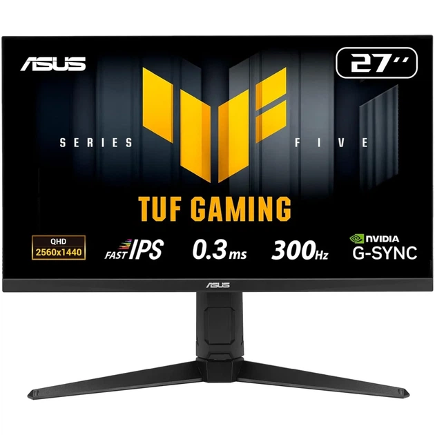 Монітор 27' ASUS TUF Gaming VG27AQML5A (90LM0BG0-B02971) 2560x1440 (2K) IPS 300Hz 1ms, 10-Bit, DCI-P3 95%, HDR400, FreeSync Premium, G-SYNC Compatible - Фото 4 Монітор 27' ASUS TUF Gaming VG27AQML5A (90LM0BG0-B02971) 2560x1440 (2K) IPS 300Hz 1ms, 10-Bit, DCI-P3 95%, HDR400, FreeSync Premium, G-SYNC Compatible - изображение 4