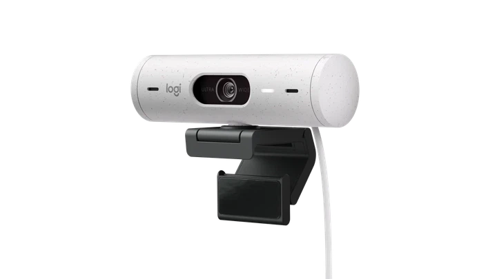 Веб-камера Logitech Brio 500 Off-White (960-001428) - Фото 1 Веб-камера Logitech Brio 500 Off-White (960-001428) - зображення 1