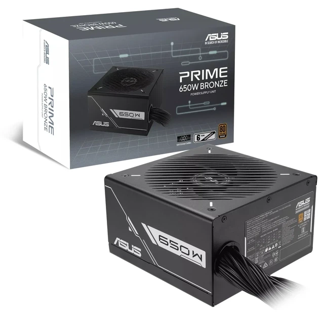 Блок живлення ASUS PRIME-650B-BLACK (90YE00Y1-B0NA00) - Фото 10 Блок живлення ASUS PRIME-650B-BLACK (90YE00Y1-B0NA00) - изображение 10