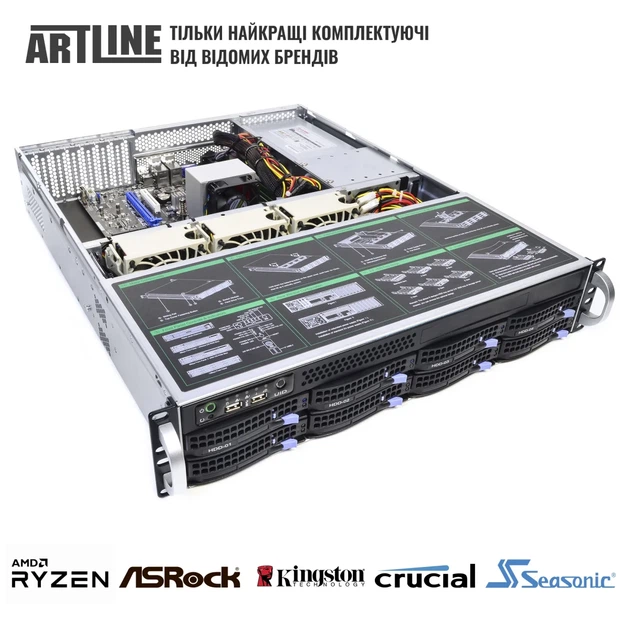 Сервер ARTLINE Business R61 (R61v04) - изображение 7