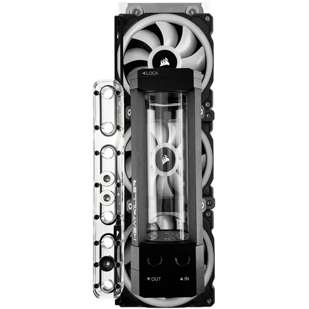 Термінал Stealkey Customs CubeTube Distroplate 240 mm - Acryl (SW10134) - изображение 2
