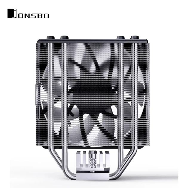 Процесорний кулер JONSBO PISA A5 ARGB Gray (120mm/LGA 1700/1200/115X/AM4/AM5/265W/4Pin PWM) - изображение 9