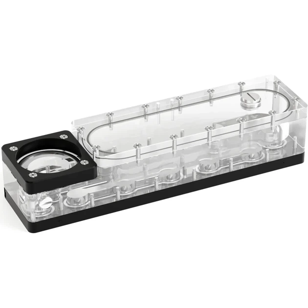 Панель-резервуар Alphacool Apex Distro Plate North XL D5/DDC Black (14647) - изображение 2