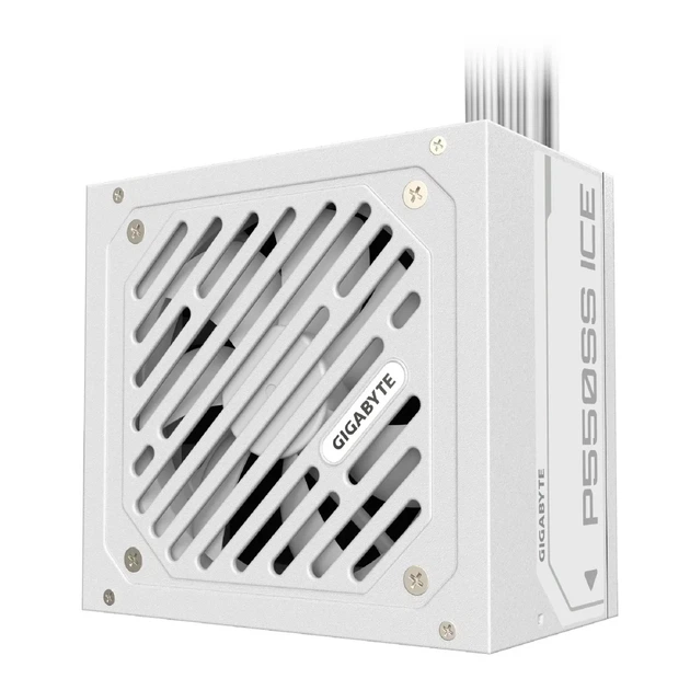 Блок живлення GIGABYTE GP-P550SS ICE (550W, ATX 3.0 (compatible with ATX 3.1), 80 Plus Silver, White) - изображение 3