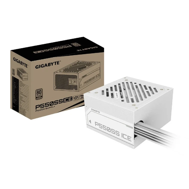Блок живлення GIGABYTE GP-P550SS ICE (550W, ATX 3.0 (compatible with ATX 3.1), 80 Plus Silver, White) - изображение 7