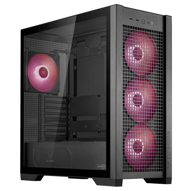 Корпус ASUS GT302 TUF GAMING CASE/BLK/ARGBFAN (90DC00I0-B19000) - изображение 3