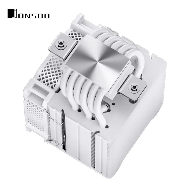 Процесорний кулер JONSBO HX6210 White (92mm/4pin/800-2300RPM/31.6Dba/6 тепл. трубки/4PIN PWM) - изображение 5