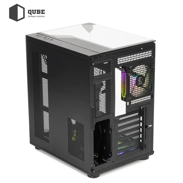 Корпус QUBE AQUARIUM ARGB Black (AQUARIUM_GBNU3) - Фото 10 Корпус QUBE AQUARIUM ARGB Black (AQUARIUM_GBNU3) - изображение 10