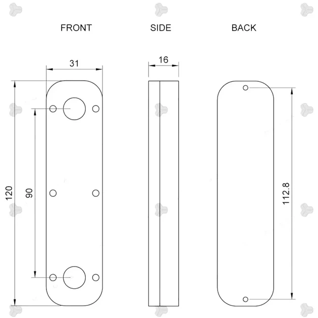 Термінал Stealkey CubeTube 120mm – Acrylic Cube Tube - изображение 5