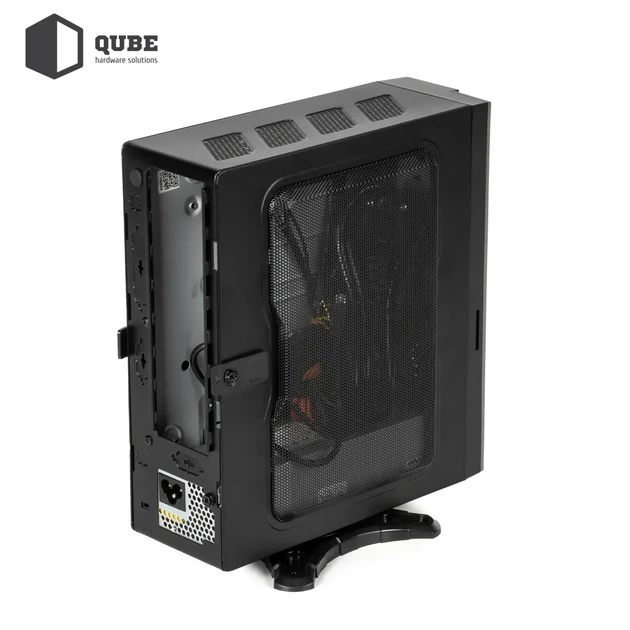 Корпус QUBE MS112 2U3, Mini-ITX, 200Вт, 2xAudio, 2xUSB 3.0 (QBMS112_FB2U3) - Фото 6 Корпус QUBE MS112 2U3, Mini-ITX, 200Вт, 2xAudio, 2xUSB 3.0 (QBMS112_FB2U3) - изображение 6