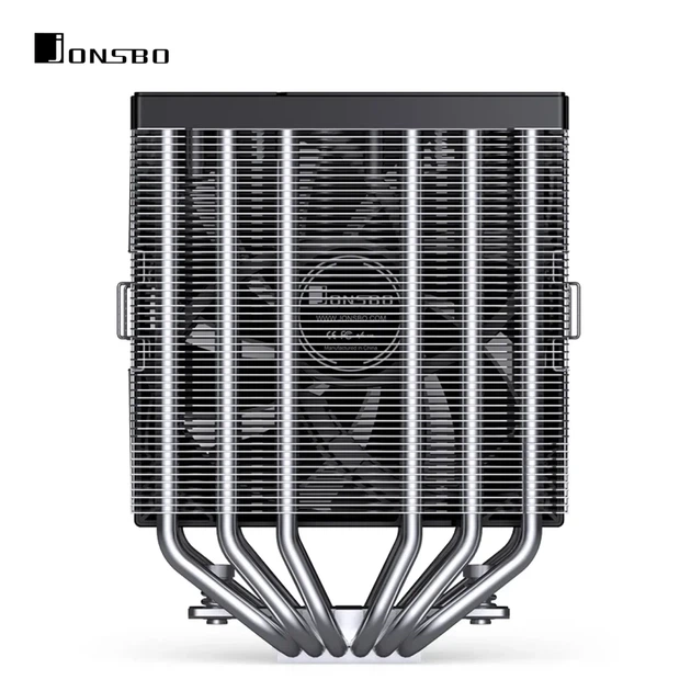 Процесорний кулер JONSBO CA80 Black (120mm/4pin/1800RPM/32.6Dba/6 тепл. трубки) - зображення 8