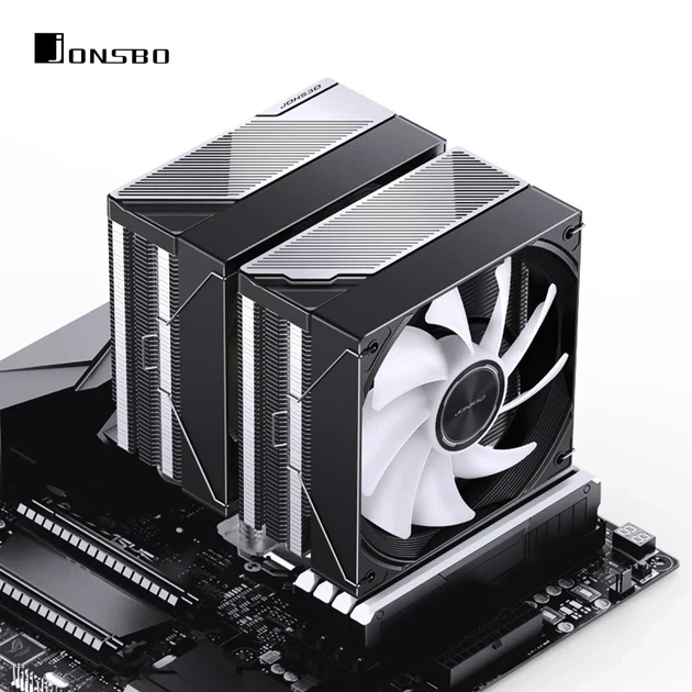 Процесорний кулер JONSBO CA80 Black (120mm/4pin/1800RPM/32.6Dba/6 тепл. трубки) - зображення 10
