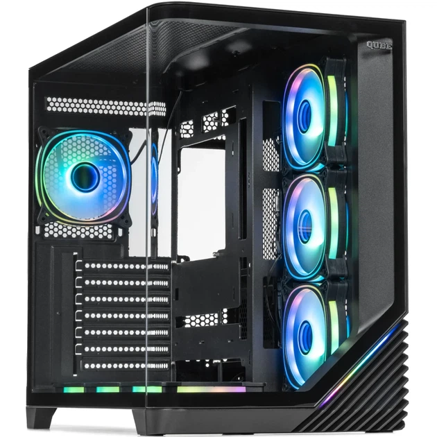 Корпус QUBE MIRAGE 7ARGB Black (MIRAGE_GBNU3) - изображение 2