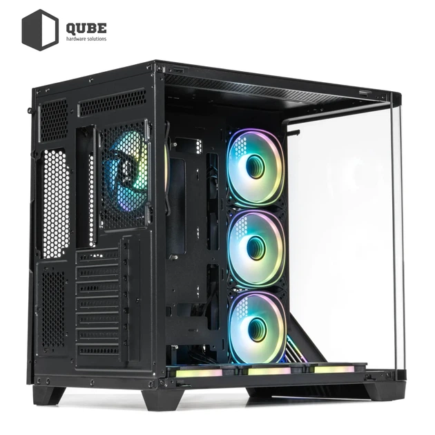 Корпус QUBE MIRAGE 7ARGB Black (MIRAGE_GBNU3) - изображение 10