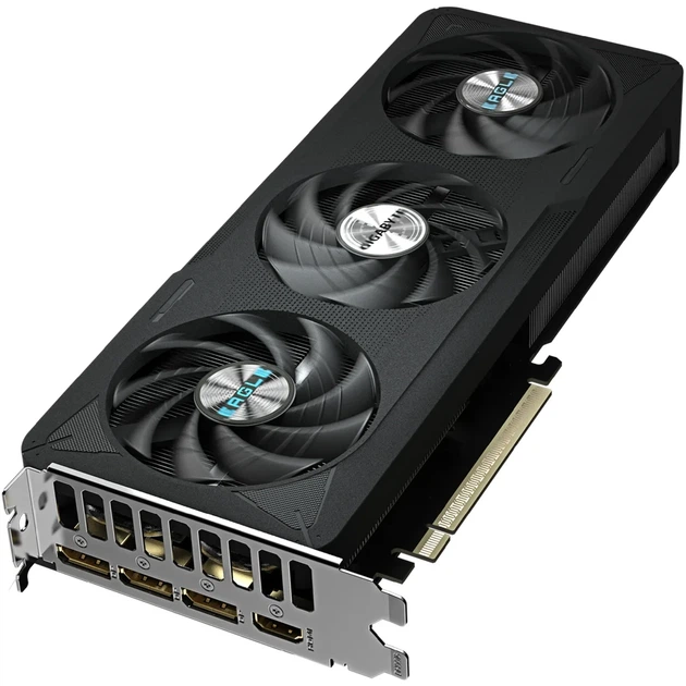 Відеокарта GIGABYTE Nvidia GeForce RTX 5060 EAGLE MAX OC 8G (GV-N5060EAGLEMAX OC-8GD) - Фото 4 Відеокарта GIGABYTE Nvidia GeForce RTX 5060 EAGLE MAX OC 8G (GV-N5060EAGLEMAX OC-8GD) - зображення 4