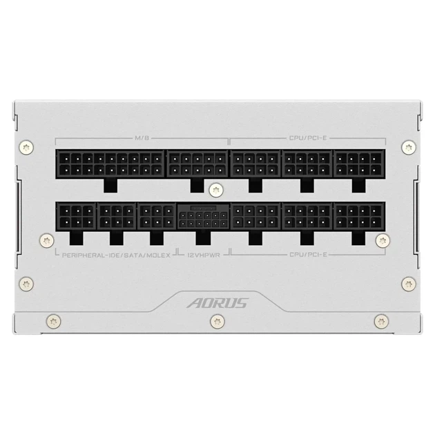 Блок живлення GIGABYTE AORUS ELITE AE850PM PG5 ICE (850W, ATX 3.1, PCIe 5.1, 80 Plus Platinum, White) - зображення 4