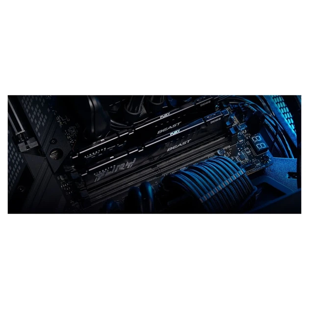 Модуль пам'яті Kingston FURY Beast Black DDR5-6000 32GB (2x16GB) CL30-36-36 1.4V EXPO (KF560C30BBEK2-32) - Фото 5 Модуль пам'яті Kingston FURY Beast Black DDR5-6000 32GB (2x16GB) CL30-36-36 1.4V EXPO (KF560C30BBEK2-32) - изображение 5