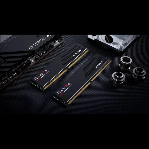 Модуль пам'яті G.Skill Flare X5 Black DDR5-5200 32GB (2x16GB) AMD EXPO CL40-40-40-83 1.10V - изображение 6