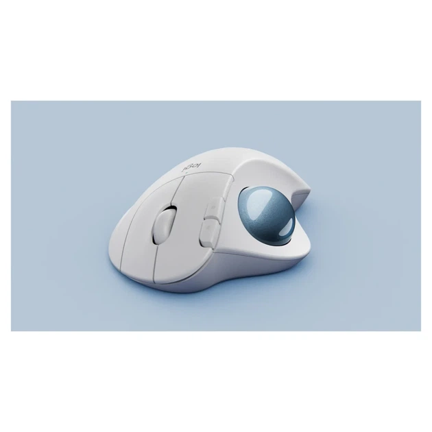 Мишка Logitech Ergo M575S Wireless Trackball Off-white (910-007030) - зображення 10