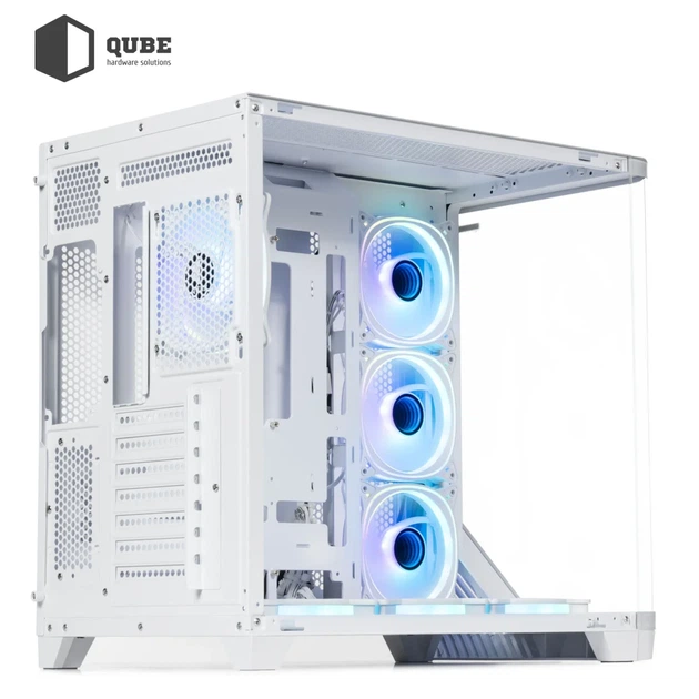 Корпус QUBE MIRAGE 7ARGB White (MIRAGE_GWNU3) - зображення 10