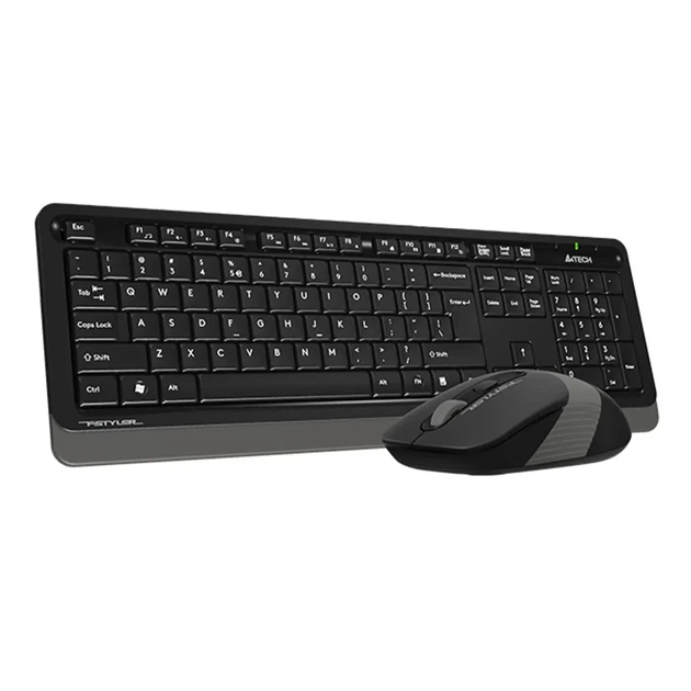Комплект клавіатура та мишка A4Tech FG1010S Grey - зображення 3