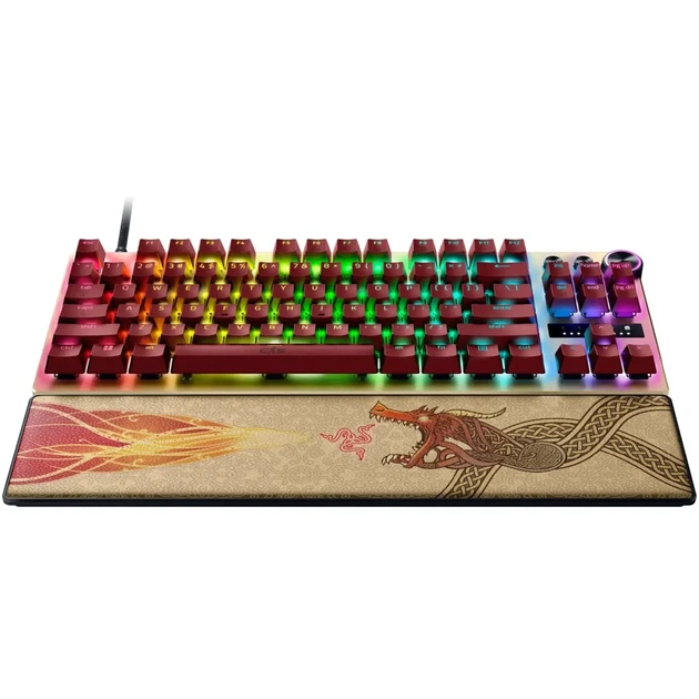 Клавіатура RAZER Huntsman V3 PRO TKL, Counter-Strike 2 Ed. (RZ03-04982100-R3M1) - зображення 2
